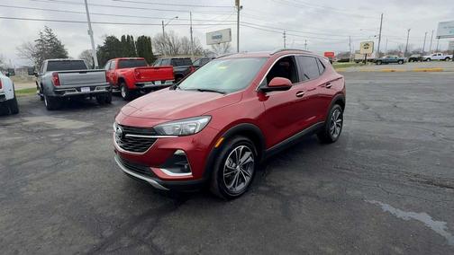 Chili Red Metallic 2021 Buick Encore GX Select