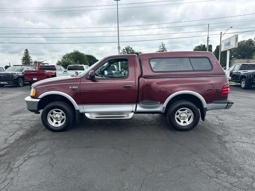 Dark Toreador Red (CC/Met) 1997 Ford F-150 Lariat Flareside