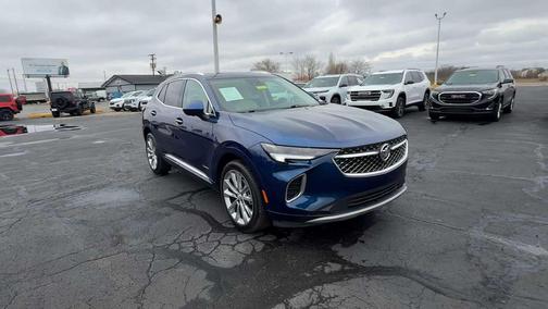 Sapphire Metallic 2023 Buick Envision Avenir AWD