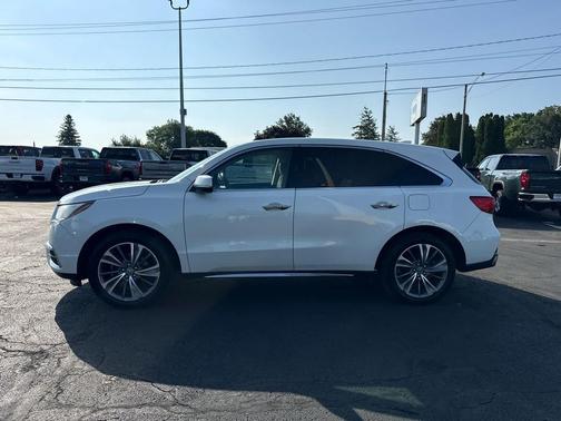 White Diamond Pearl 2017 Acura MDX 3.5L w/Technology Package