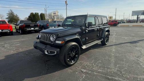Black Clearcoat 2025 Jeep Wrangler 4xe Sahara