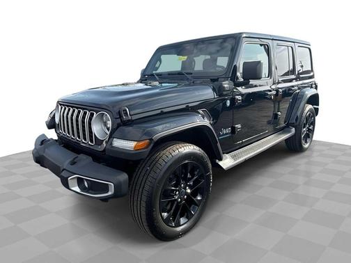 Black Clearcoat 2025 Jeep Wrangler 4xe Sahara