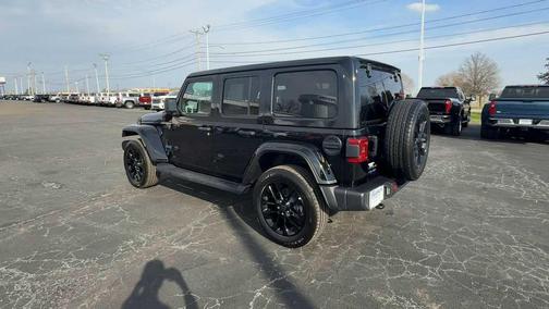 Black Clearcoat 2025 Jeep Wrangler 4xe Sahara