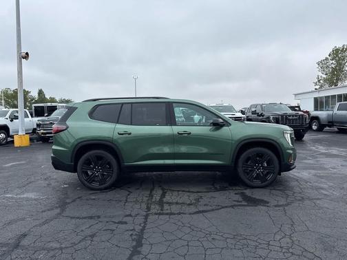 Trailstone Green Metallic 2027 GMC Acadia AWD Elevation