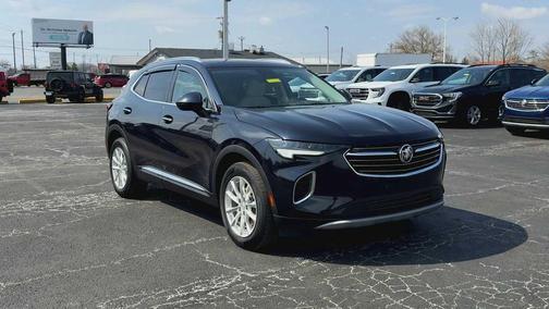 Dark Moon Blue Metallic 2021 Buick Envision FWD Preferred