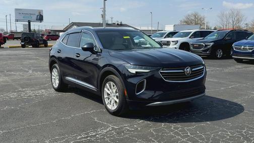 Dark Moon Blue Metallic 2021 Buick Envision FWD Preferred