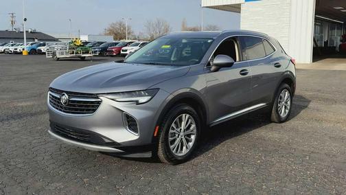 Satin Steel Metallic 2022 Buick Envision AWD Preferred