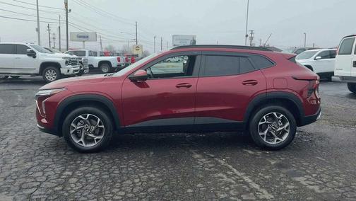 Crimson Metallic 2025 Chevrolet Trax LT