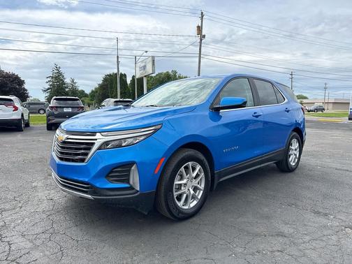 Riptide Blue Metallic 2024 Chevrolet Equinox 1LT