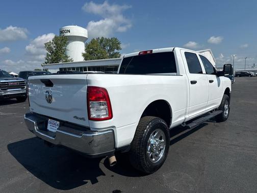 Bright White Clearcoat 2023 RAM 2500 Tradesman Crew Cab 4x4 6'4' Box