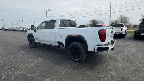 Glacier White Tricoat 2026 GMC Sierra 2500 Denali Ultimate