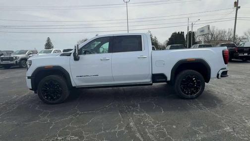 Glacier White Tricoat 2026 GMC Sierra 2500 Denali Ultimate