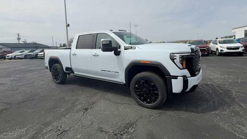 Glacier White Tricoat 2026 GMC Sierra 2500 Denali Ultimate