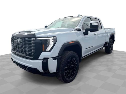 Glacier White Tricoat 2026 GMC Sierra 2500 Denali Ultimate