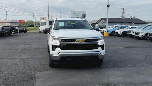 Summit White 2023 Chevrolet Silverado 1500 LT