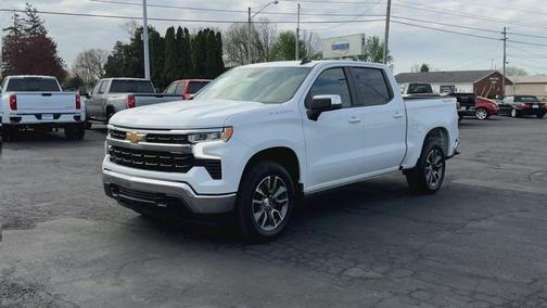 Summit White 2023 Chevrolet Silverado 1500 LT