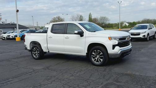 Summit White 2023 Chevrolet Silverado 1500 LT