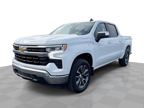 Summit White 2023 Chevrolet Silverado 1500 LT