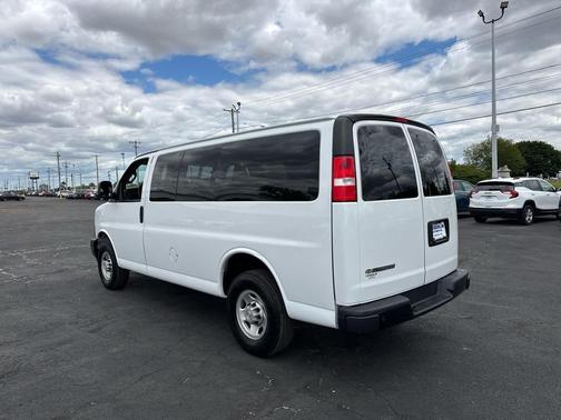 Summit White 2023 Chevrolet Express 3500 RWD 3500 Regular Wheelbase LS