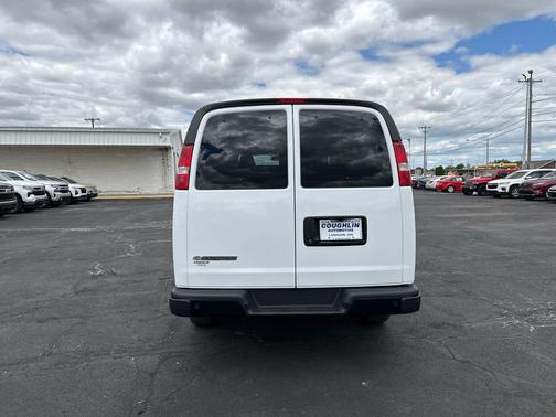 Summit White 2023 Chevrolet Express 3500 RWD 3500 Regular Wheelbase LS