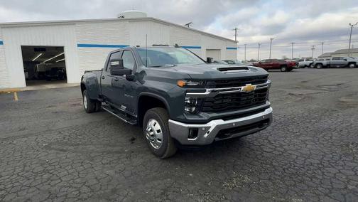 Cypress Gray 2026 Chevrolet Silverado 3500 LT