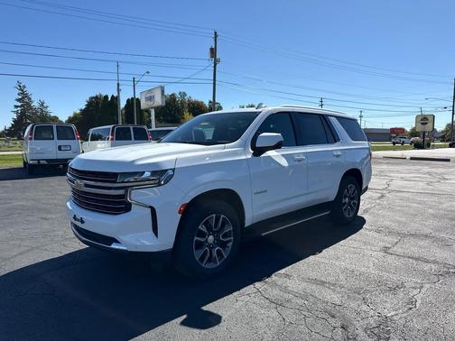 Summit White 2023 Chevrolet Tahoe LT