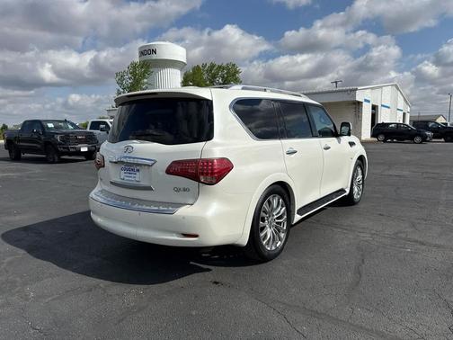 Majestic White 2015 INFINITI QX80 Base