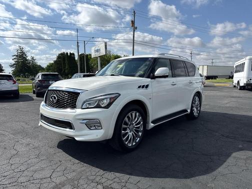 Majestic White 2015 INFINITI QX80 Base