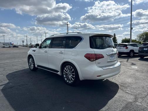 Majestic White 2015 INFINITI QX80 Base