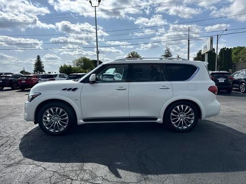 Majestic White 2015 INFINITI QX80 Base