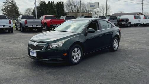 Rainforest Green Metallic 2014 Chevrolet Cruze 1LT