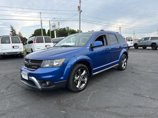 Blue Streak Pearlcoat 2015 Dodge Journey Crossroad