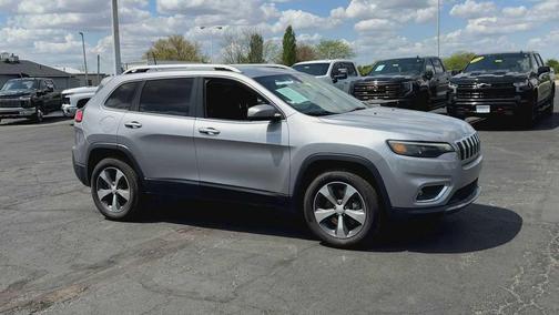 Billet Silver Metallic Clearcoat 2019 Jeep Cherokee Limited