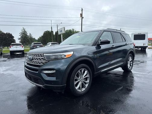 STONE BLUE METALLIC 2022 Ford Explorer Limited