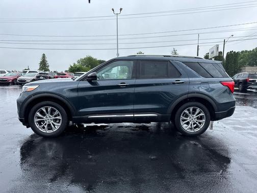 STONE BLUE METALLIC 2022 Ford Explorer Limited