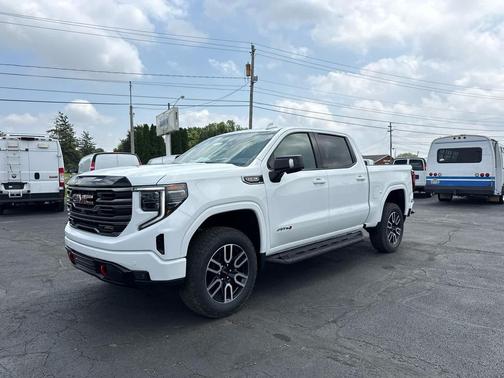 Summit White 2026 GMC Sierra 1500 AT4