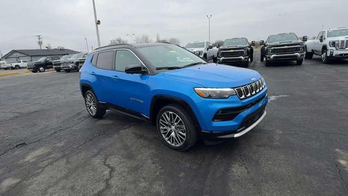 Hydro Blue Pearlcoat 2024 Jeep Compass Limited