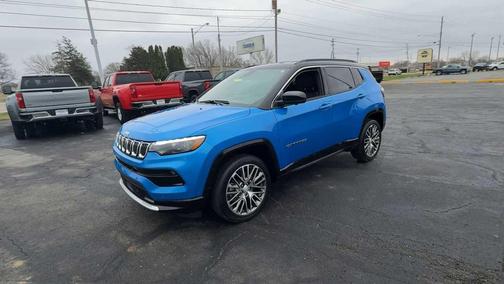 Hydro Blue Pearlcoat 2024 Jeep Compass Limited