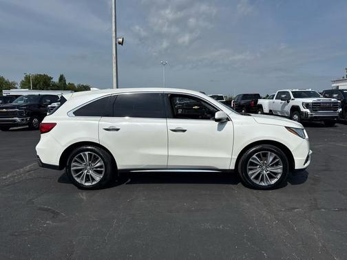 White Diamond Pearl 2018 Acura MDX 3.5L w/Technology Package