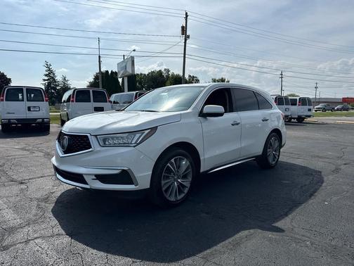 White Diamond Pearl 2018 Acura MDX 3.5L w/Technology Package