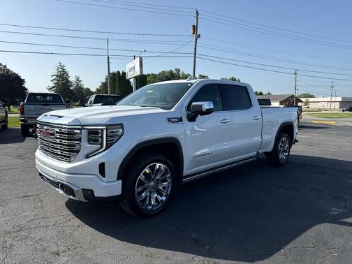 White Frost Tricoat 2025 GMC Sierra 1500 Denali