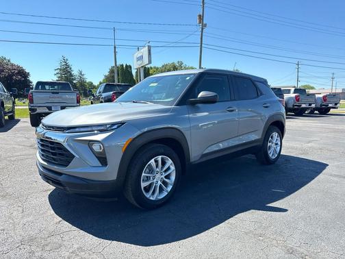 Sterling Gray Metallic 2024 Chevrolet Trailblazer LS