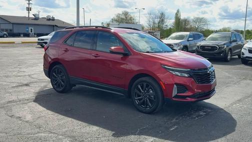 Radiant Red Tintcoat 2024 Chevrolet Equinox FWD RS