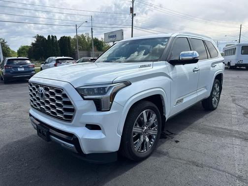 Wind Chill Pearl 2024 Toyota Sequoia Capstone