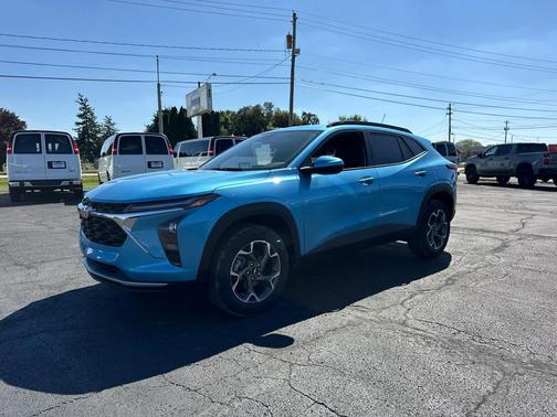 Marina Blue Metallic 2026 Chevrolet Trax LT