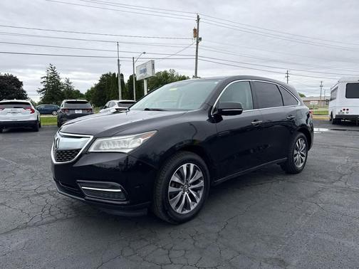 Crystal Black Pearl 2016 Acura MDX 3.5L w/Technology Package