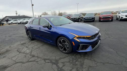 Yacht Blue 2025 Kia K5 GT-Line