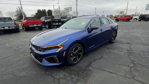 Yacht Blue 2025 Kia K5 GT-Line