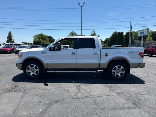 WHITE PLATINUM MET TRI-COAT 2011 Ford F-150 Lariat