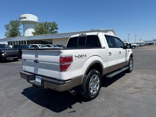 WHITE PLATINUM MET TRI-COAT 2011 Ford F-150 Lariat